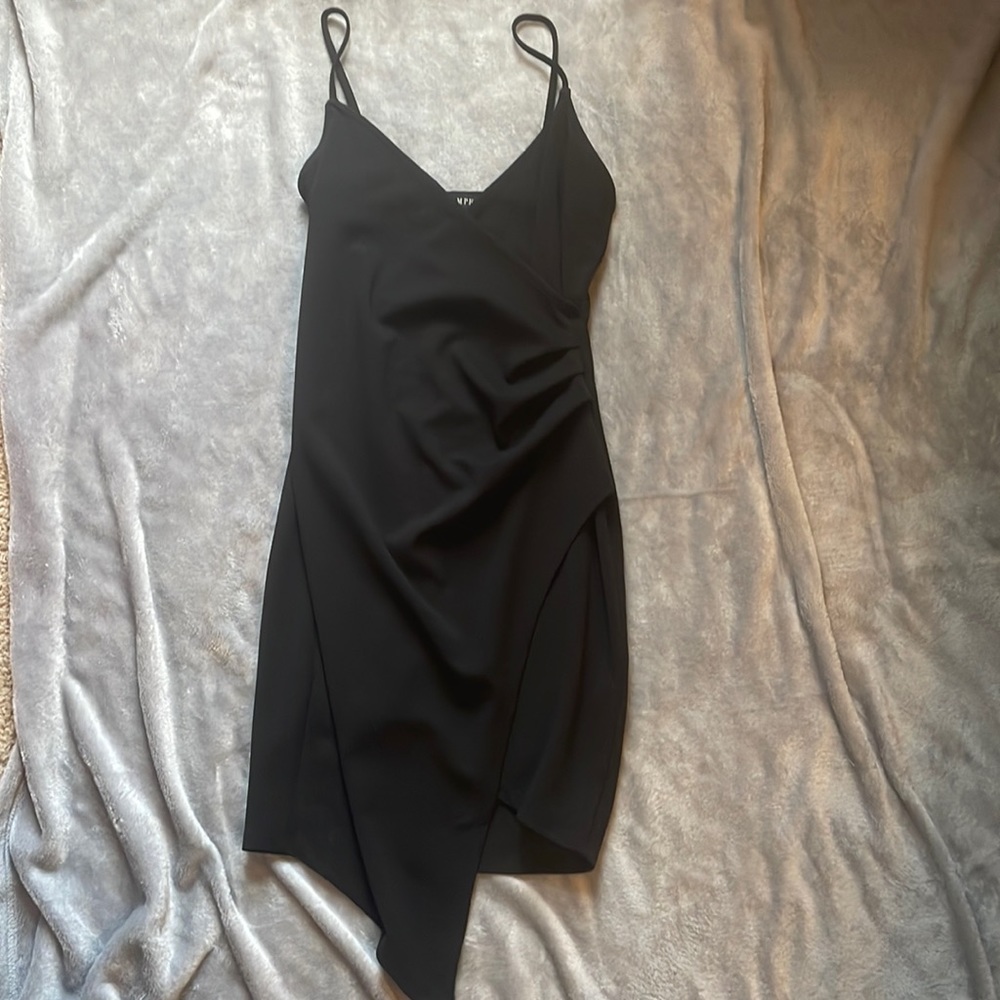 Revamped dress Color: Black Size: Medium